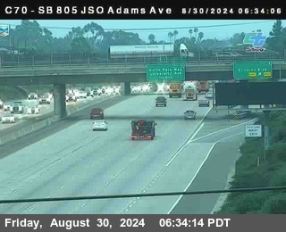 SB 805 at Madison Ave (Off Ramp)