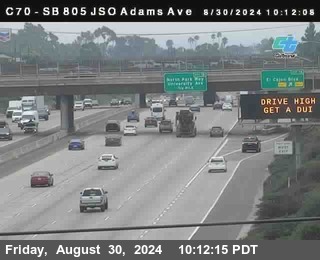 SB 805 at Madison Ave (Off Ramp)