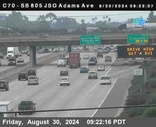 SB 805 at Madison Ave (Off Ramp)