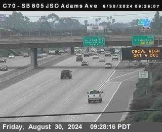 SB 805 at Madison Ave (Off Ramp)