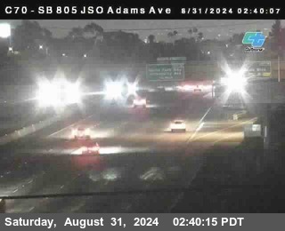 SB 805 at Madison Ave (Off Ramp)