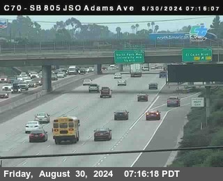 SB 805 at Madison Ave (Off Ramp)