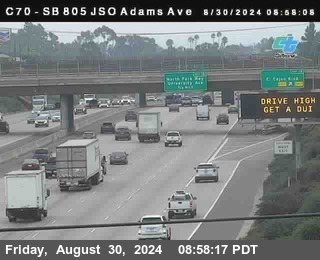 SB 805 at Madison Ave (Off Ramp)