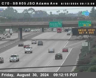 SB 805 at Madison Ave (Off Ramp)