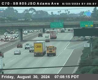 SB 805 at Madison Ave (Off Ramp)