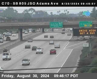 SB 805 at Madison Ave (Off Ramp)