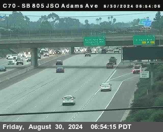 SB 805 at Madison Ave (Off Ramp)