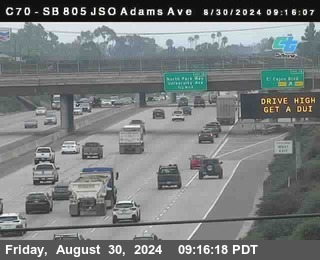 SB 805 at Madison Ave (Off Ramp)