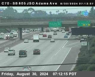 SB 805 at Madison Ave (Off Ramp)