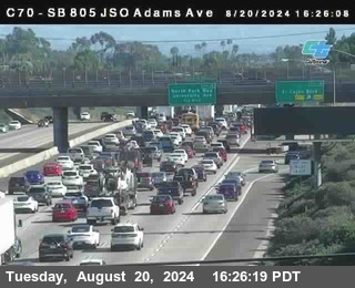 SB 805 at Madison Ave (Off Ramp)