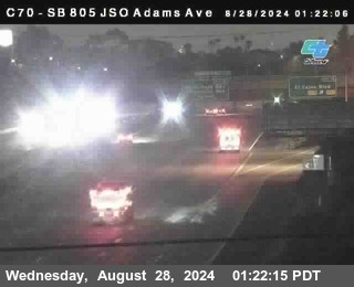 SB 805 at Madison Ave (Off Ramp)