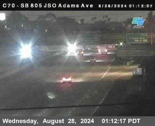 SB 805 at Madison Ave (Off Ramp)