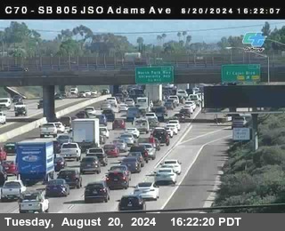 SB 805 at Madison Ave (Off Ramp)