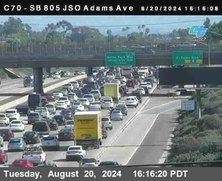 SB 805 at Madison Ave (Off Ramp)