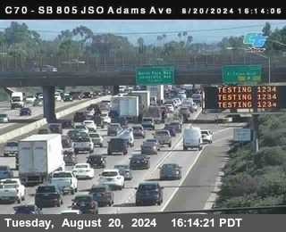 SB 805 at Madison Ave (Off Ramp)