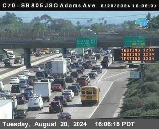 SB 805 at Madison Ave (Off Ramp)