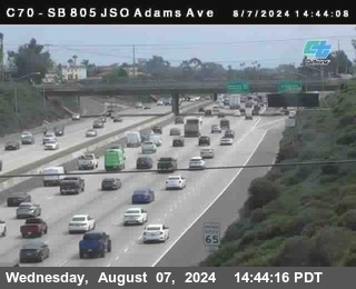 SB 805 at Madison Ave (Off Ramp)