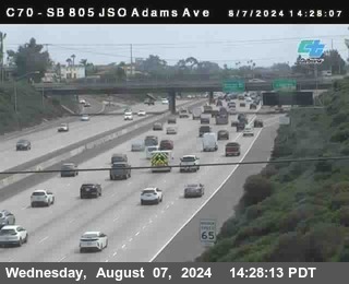 SB 805 at Madison Ave (Off Ramp)