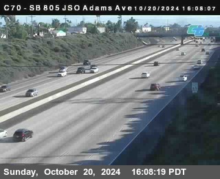 SB 805 at Madison Ave (Off Ramp)