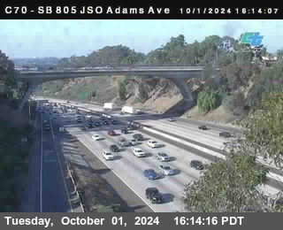 SB 805 at Madison Ave (Off Ramp)