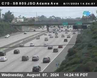 SB 805 at Madison Ave (Off Ramp)