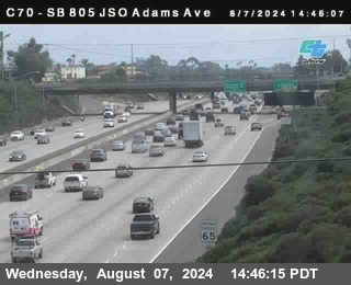 SB 805 at Madison Ave (Off Ramp)