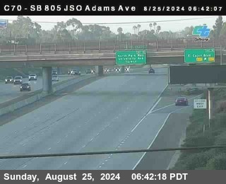 SB 805 at Madison Ave (Off Ramp)