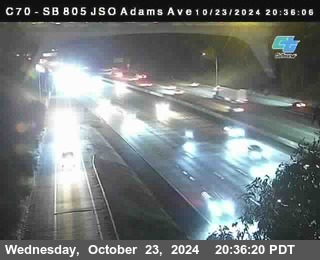 SB 805 at Madison Ave (Off Ramp)