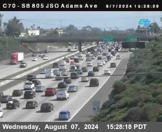 SB 805 at Madison Ave (Off Ramp)