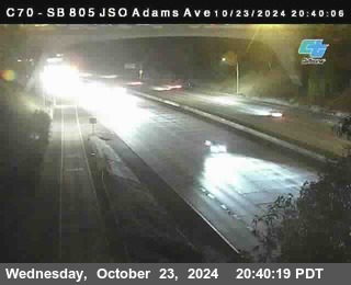 SB 805 at Madison Ave (Off Ramp)