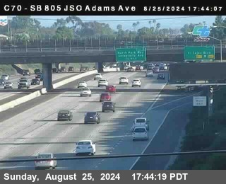 SB 805 at Madison Ave (Off Ramp)