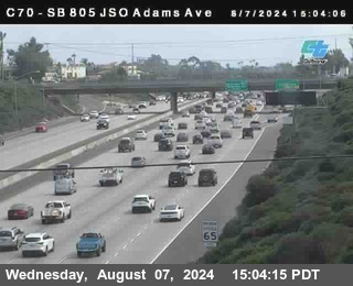 SB 805 at Madison Ave (Off Ramp)