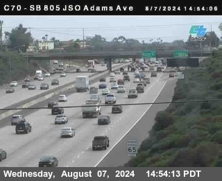 SB 805 at Madison Ave (Off Ramp)