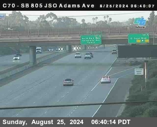 SB 805 at Madison Ave (Off Ramp)