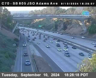 SB 805 at Madison Ave (Off Ramp)