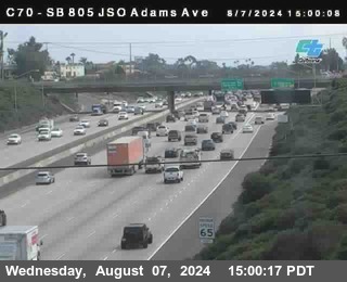 SB 805 at Madison Ave (Off Ramp)