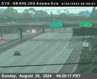 SB 805 at Madison Ave (Off Ramp)