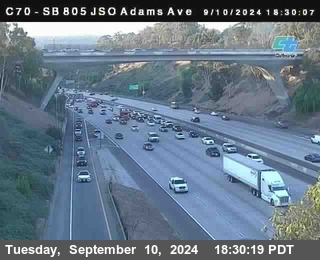 SB 805 at Madison Ave (Off Ramp)