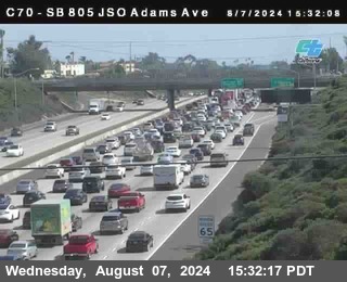 SB 805 at Madison Ave (Off Ramp)