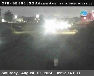 SB 805 at Madison Ave (Off Ramp)