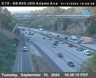 SB 805 at Madison Ave (Off Ramp)