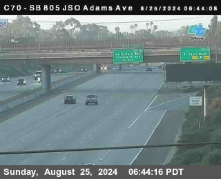 SB 805 at Madison Ave (Off Ramp)