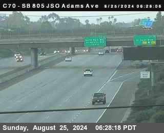 SB 805 at Madison Ave (Off Ramp)