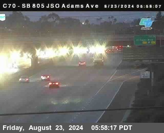 SB 805 at Madison Ave (Off Ramp)