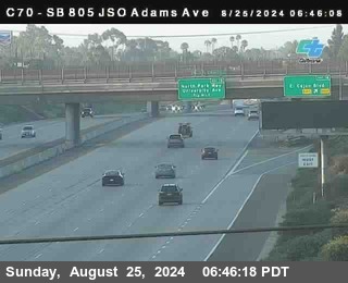 SB 805 at Madison Ave (Off Ramp)