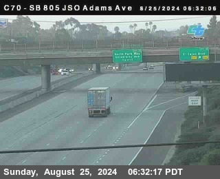 SB 805 at Madison Ave (Off Ramp)