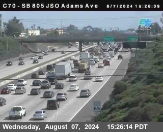 SB 805 at Madison Ave (Off Ramp)