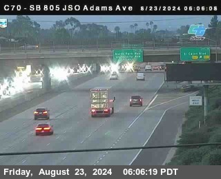 SB 805 at Madison Ave (Off Ramp)