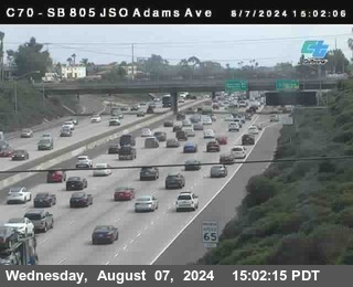 SB 805 at Madison Ave (Off Ramp)