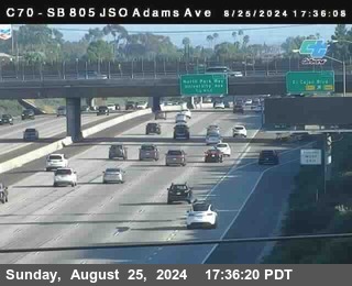 SB 805 at Madison Ave (Off Ramp)